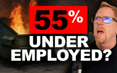 A 55% Percent Underemployment Rate in America?